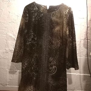 Iren klairie dress size 46 Black and Gold